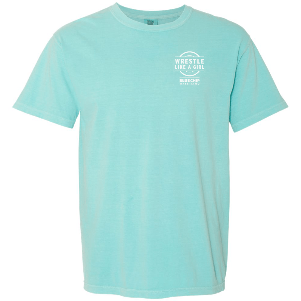 Wrestle Like a Girl Chalky Mint Short Sleeve T-Shirt