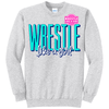 Wrestle Like a Girl Ash Crewneck