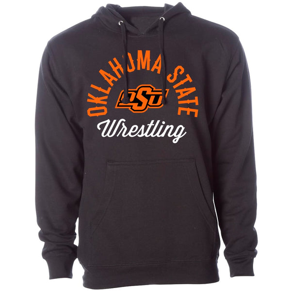 Catty Rough Riders Wrestling Russell Athletic Cotton Hoodie - Oxford