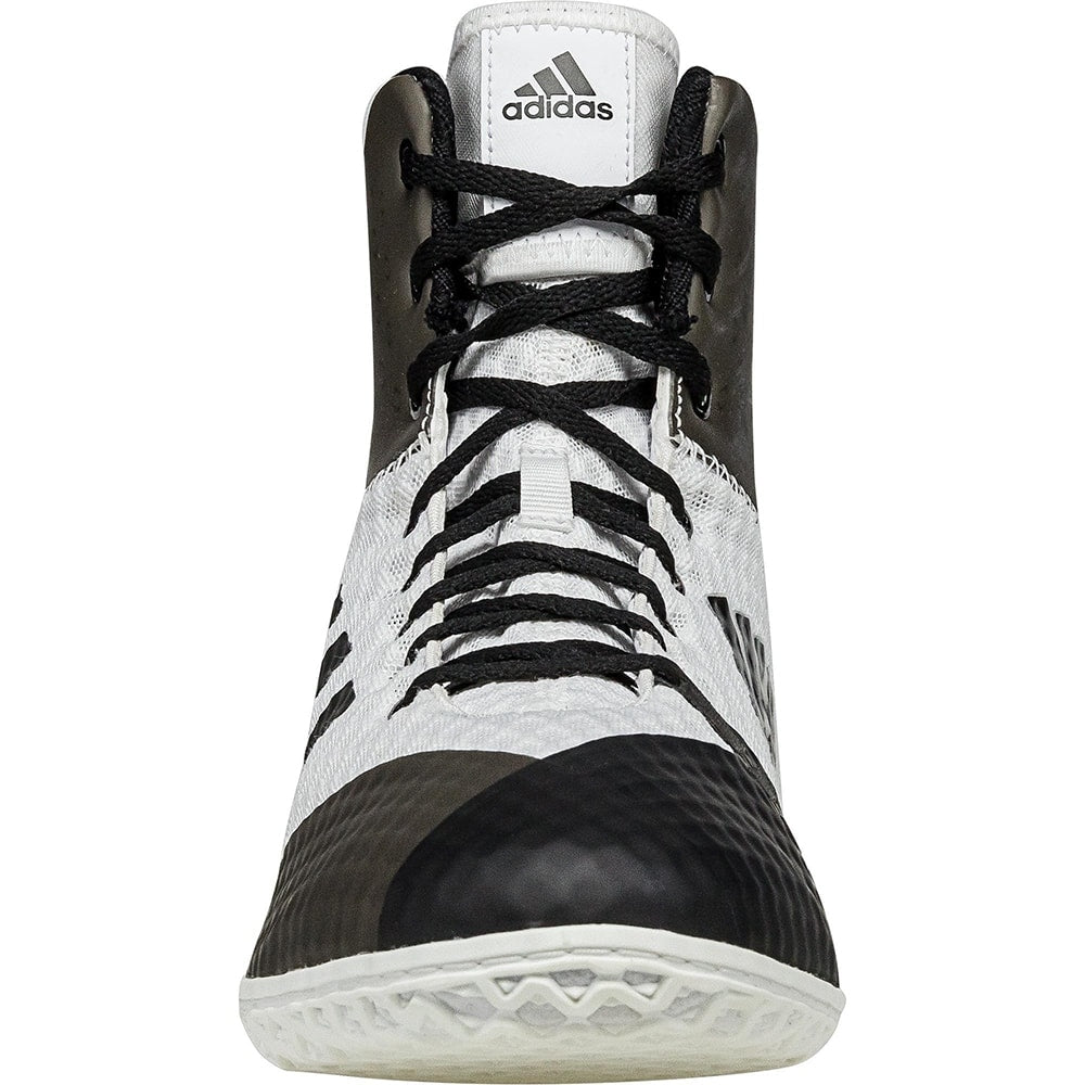 Size 6 Adidas Mens Mat Wizard 4 Wrestling Shoes White Black AC6974