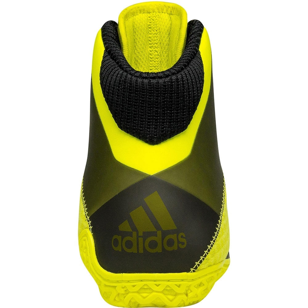 Adidas Mat Wizard 4 Wrestling Shoes (Carbon / Black) - Blue Chip