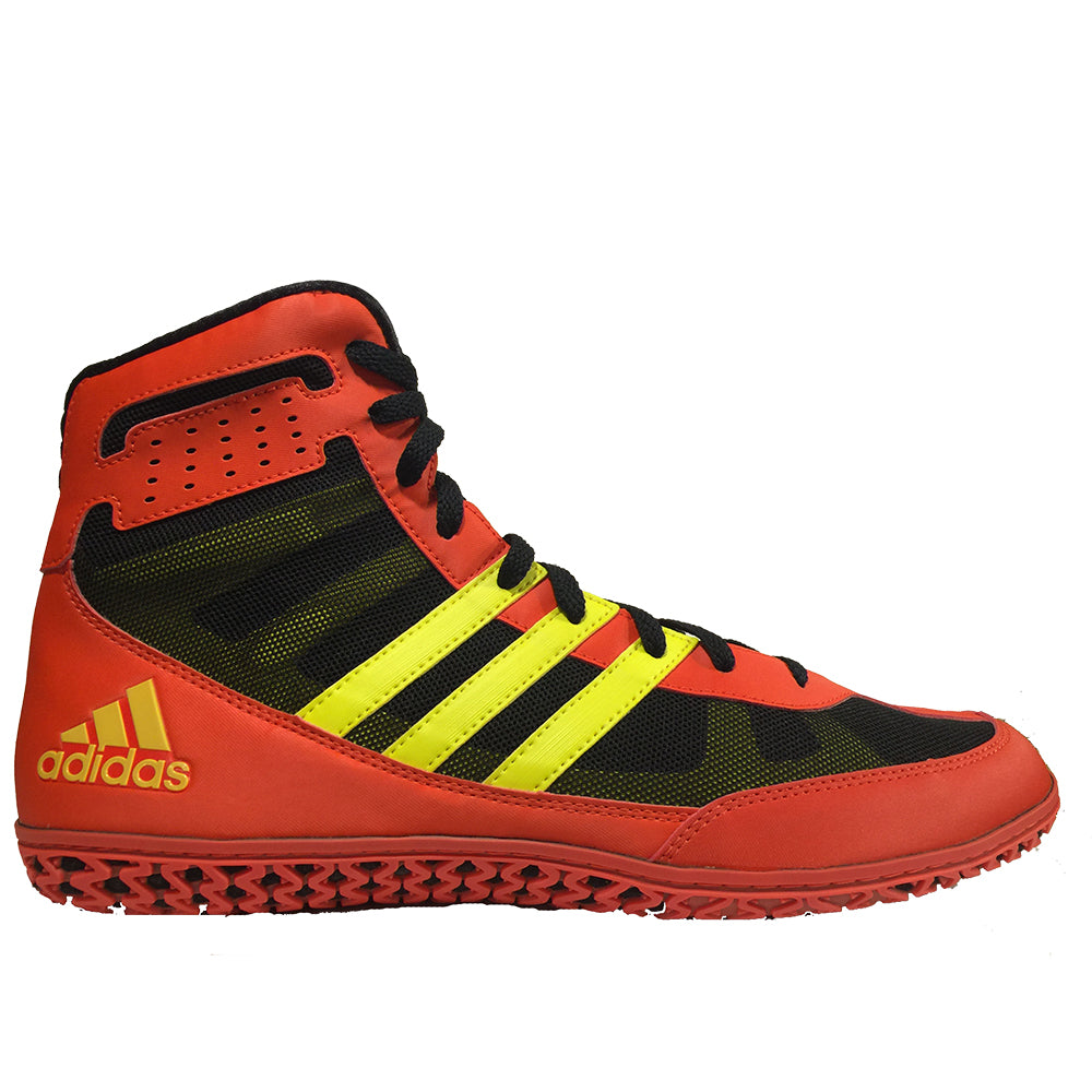 adidas Mat Wizard in Energy Red/Yellow/Black