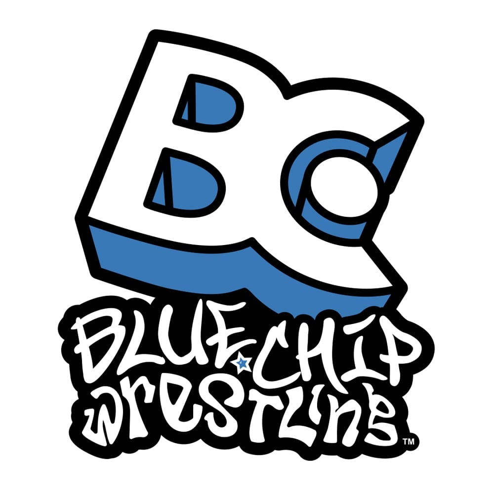 United States of Wrestling Bumper Sticker - Blue Chip Wrestling