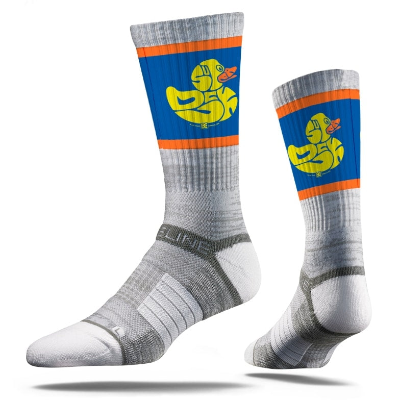 USA Wrestling Grey Performance Socks - Blue Chip Wrestling